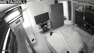 Real Finnish married coiple fuck in their bed spy cam