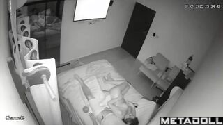 Skinny Portuguese brunette woman gets creampied live