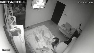 Skinny Portuguese brunette woman gets creampied live