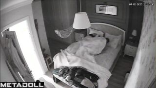 Georgeouse Ukrainian brunette mother fucks with her boss hidden camera