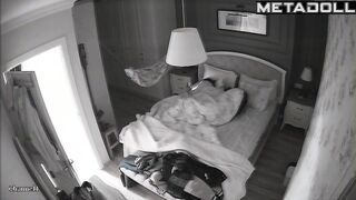 Georgeouse Ukrainian brunette mother fucks with her boss hidden camera