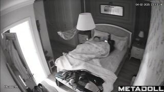Georgeouse Ukrainian brunette mother fucks with her boss hidden camera