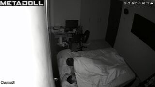 My neighbours fuck wildly in their bed