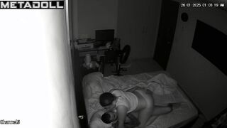 My neighbours fuck wildly in their bed