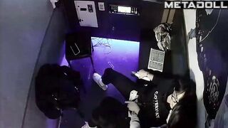 Korean couple in love with each other