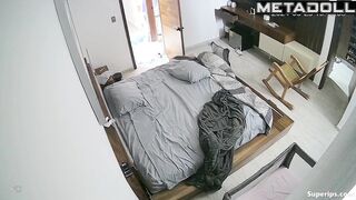 Latina girl masturbates watching wild porn