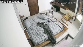 Latina girl masturbates watching wild porn