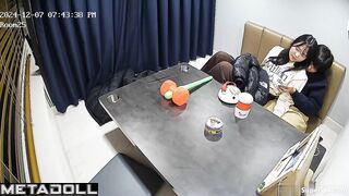Cute Korean girl is secretly masturbated