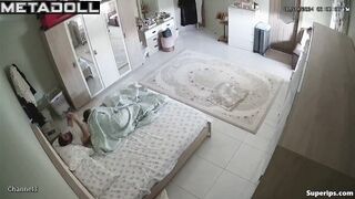 Busty Arab woman has morning sex