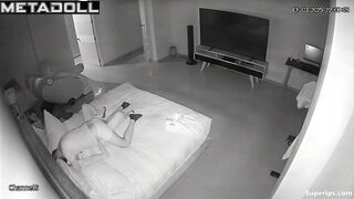 Married Latin couple has passionate sex