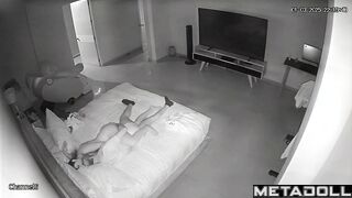 Married Latin couple has passionate sex
