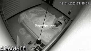 Latin married couple has marital sex