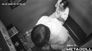 Nerdy Korean girl is groped