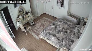 Beautiful Arab mom naked in her room