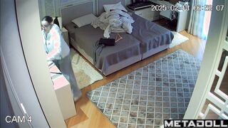 German teenage girl in her room