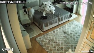 German teenage girl in her room