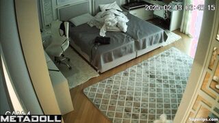 German teenage girl in her room