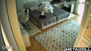 German teenage girl in her room