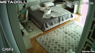 German nerdy girl masturbates to orgasm