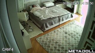 German nerdy girl masturbates to orgasm