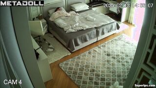 German nerdy girl masturbates to orgasm