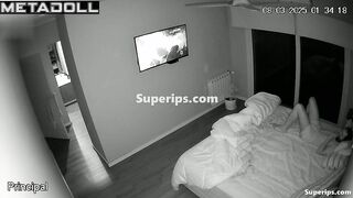 Italian married couple has sex at night