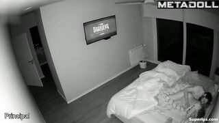 Italian married couple has sex at night