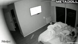 Italian married couple has sex at night