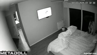 Italian married couple has sex at night