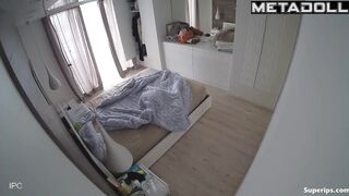 Blonde pregnant woman is fucked to orgasm