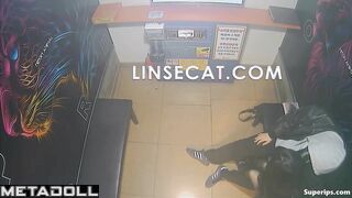 Hot Korean couple in a small room