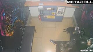 Hot Korean couple in a small room