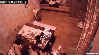 Korean college couple has wild sex