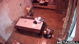 Korean college couple has wild sex
