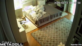 Cute German girl changes her underwear