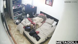 Old Arab couple have sex in their bed