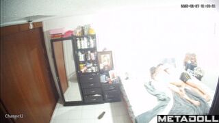 Naughty naked Dutch brunette woman forces her husband to cum online