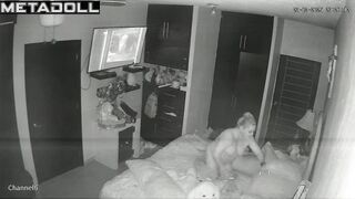 Amazing Irish parents having sex in their bedroom spy cam