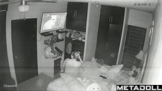 Amazing Irish parents having sex in their bedroom spy cam