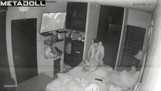 Amazing Irish parents having sex in their bedroom spy cam