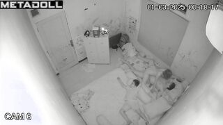 Real mature couple fuck in their bed hidden cam