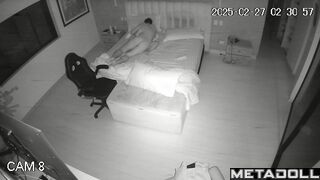 Fat American brunette mom is fucked to orgasm recording
