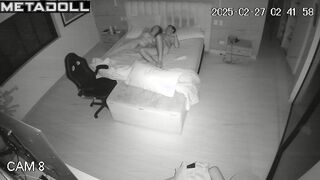 Fat American brunette mom is fucked to orgasm recording