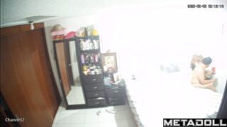 My girlfriend's amazing parents fuck in their bed live