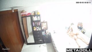 My girlfriend's amazing parents fuck in their bed live