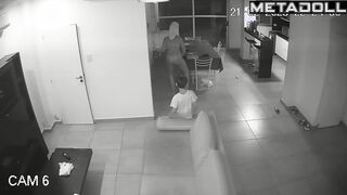 Single Swiss brunette student girl changes her new panties after work
