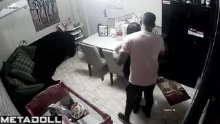 Sweet Australian brunette student girl gets fucked in doggy style hidden IP camera
