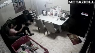 Sweet Australian brunette student girl gets fucked in doggy style hidden IP camera