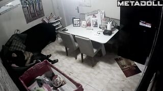Sweet Australian brunette student girl gets fucked in doggy style hidden IP camera