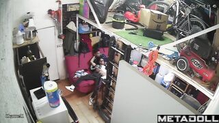 English couple having sex in their bed wildly real spy cam